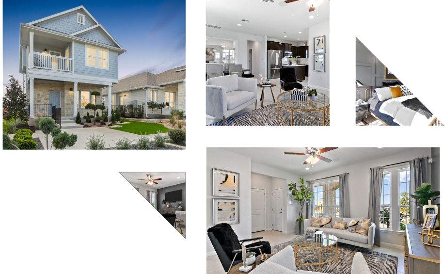 New homes by Pacesetter Homes in Manor, Texas